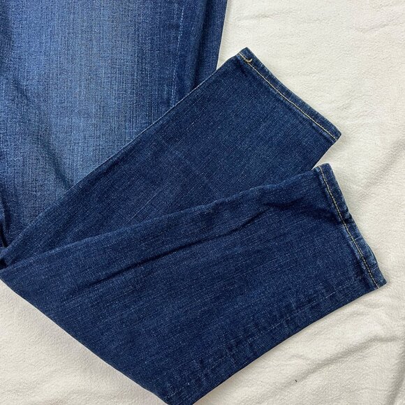 Madewell 9" Mid-Rise Skinny Jeans in Hayes Wash Size 32 Button Fly J9491 Denim - Picture 10 of 16